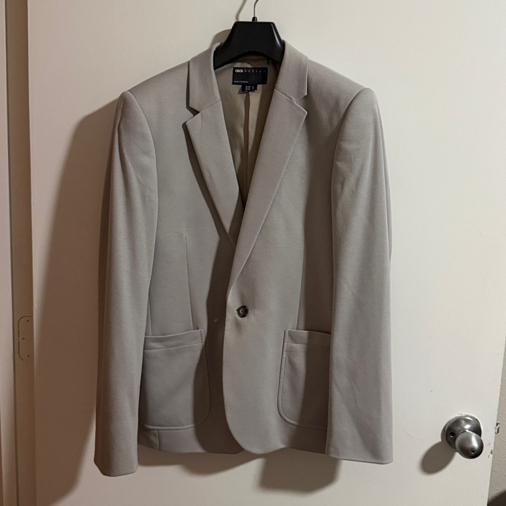 ASOS Men's Grey Blazer